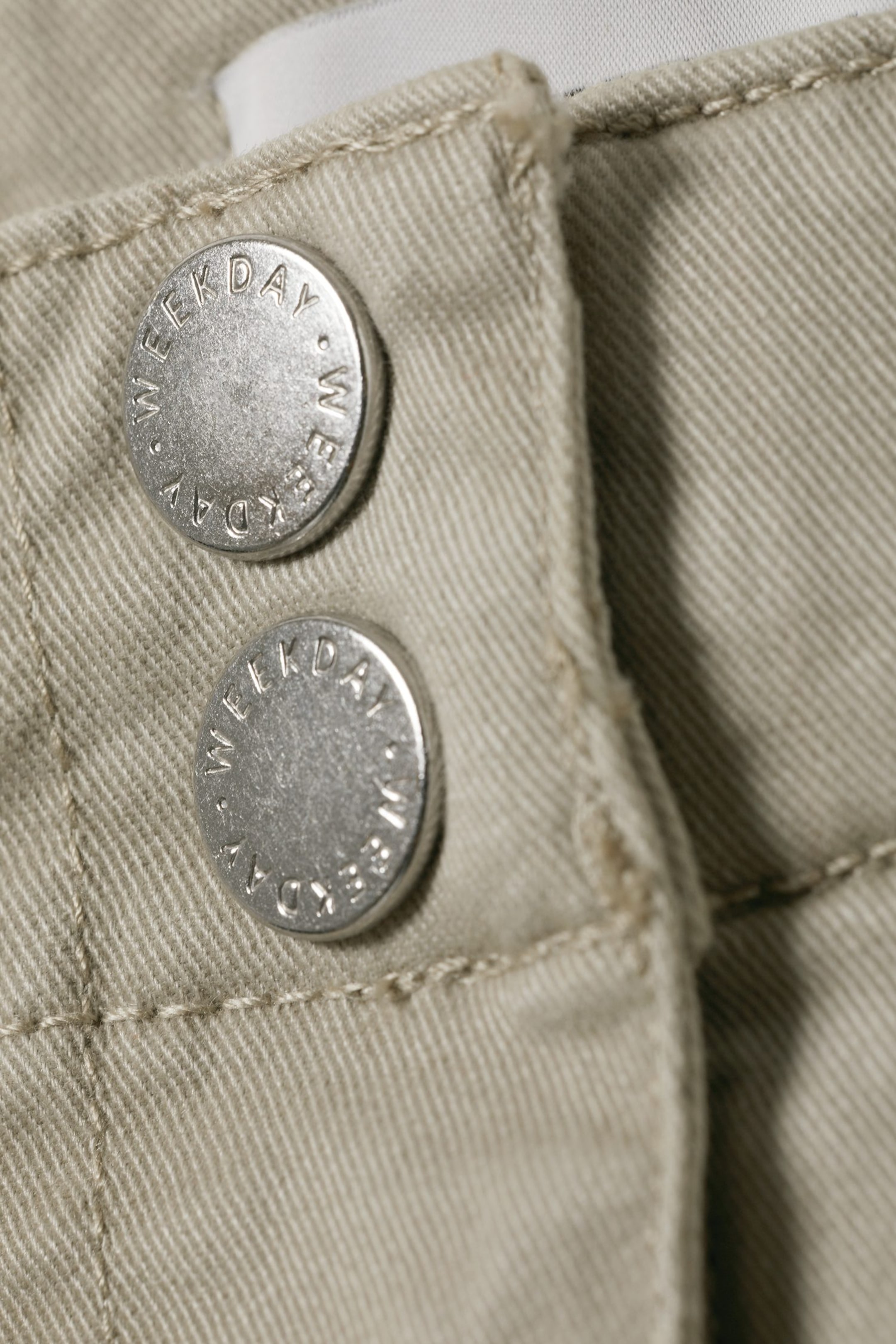 Beige - Brenda Slim Cargo Trousers - 1