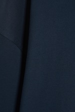 Dark Blue - Oversized long-sleeved boxy - 1