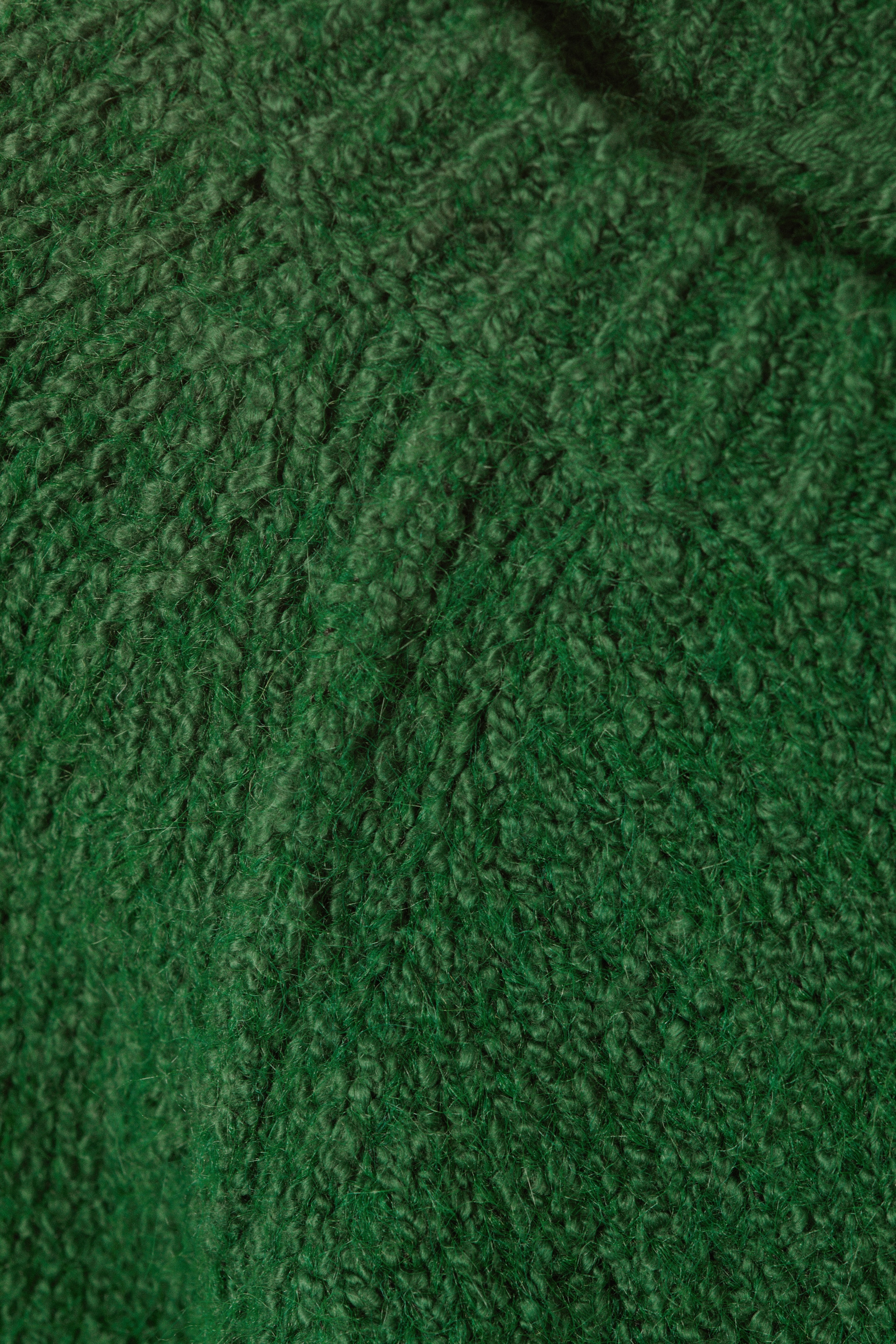 Agrandir l'image: Pull raglan ample en maille - Vert foncé - FEMME | H&M CH 5