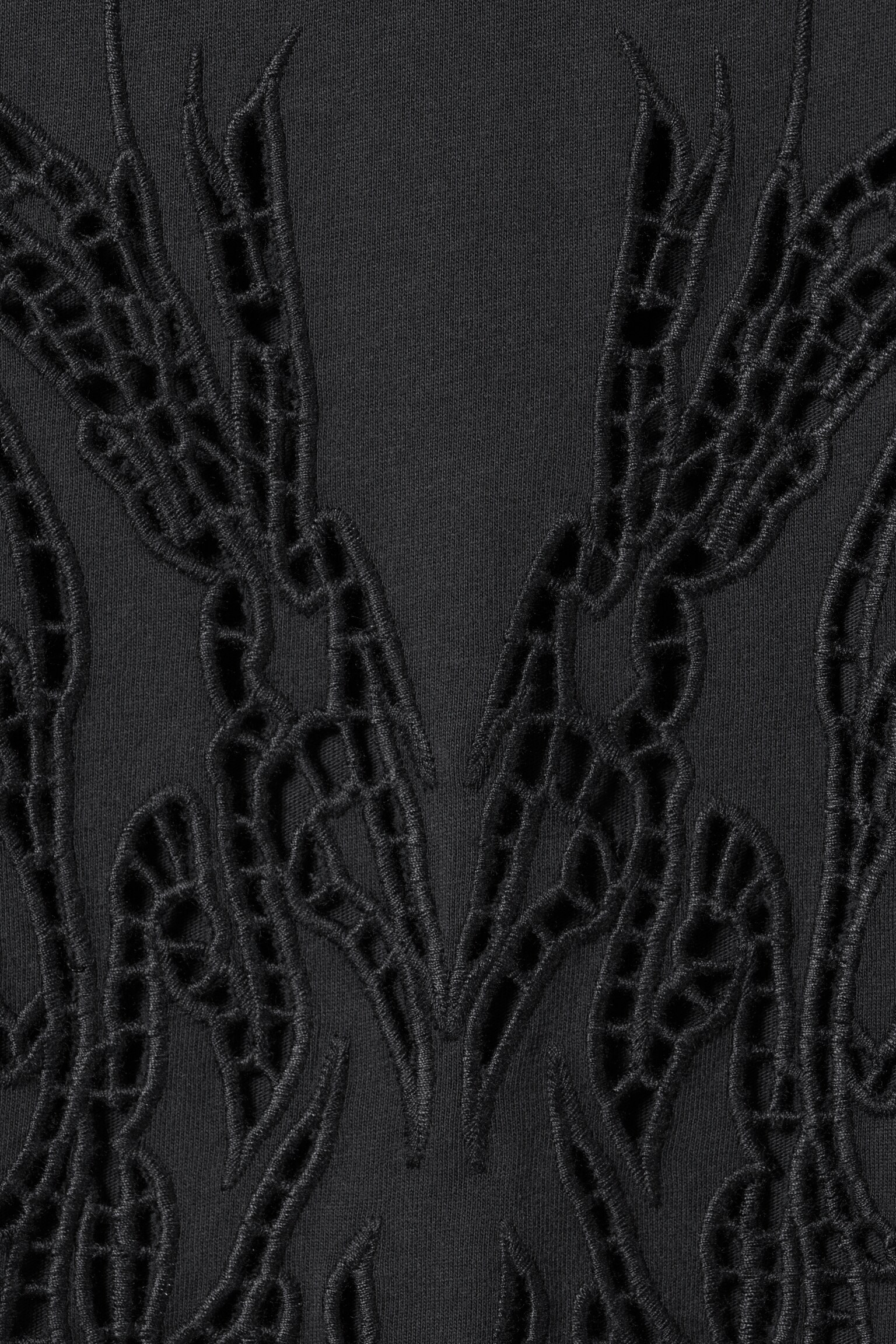 Camiseta oversize con bordado inglés - Gris oscuro - 6