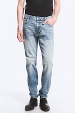 Blue Horses - Medium Blue - Orion rett slim-fit-jeans med mellomhøyt liv - 1