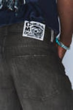 Chafe –Schwarz - Looser – Weite Jeans mit normaler Taille - 6