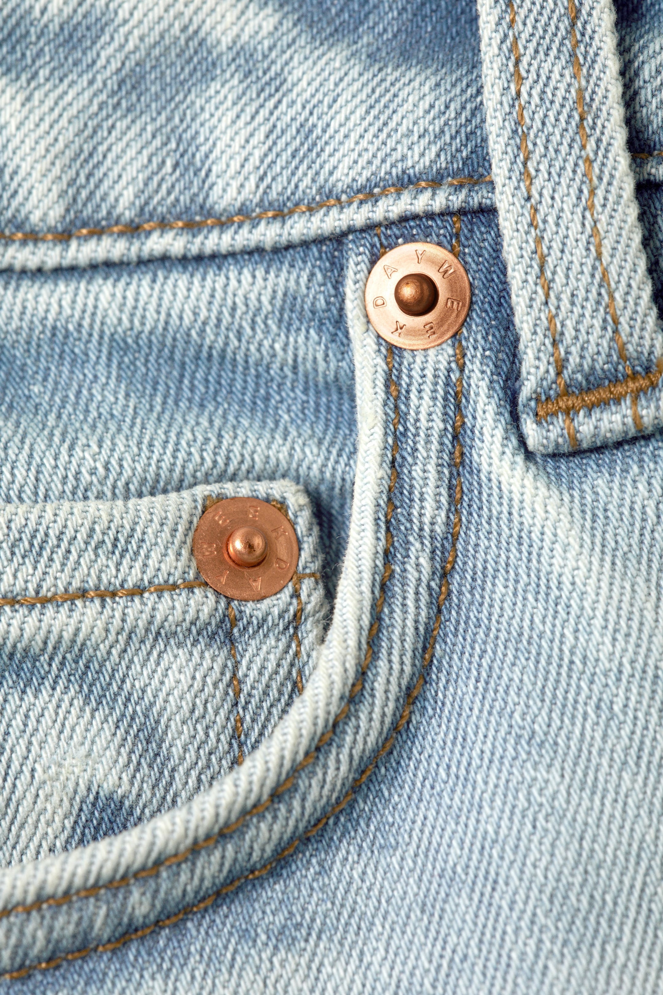 Stone blå - Flame Capri-Jeans - 2
