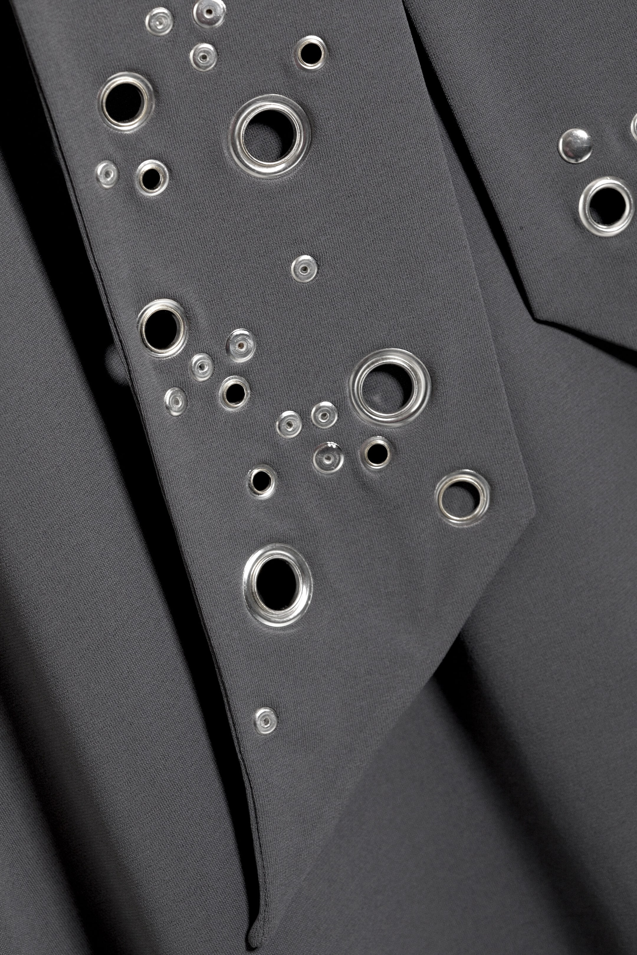 Mörkgrå - Maxiklänning med halterneck - 2