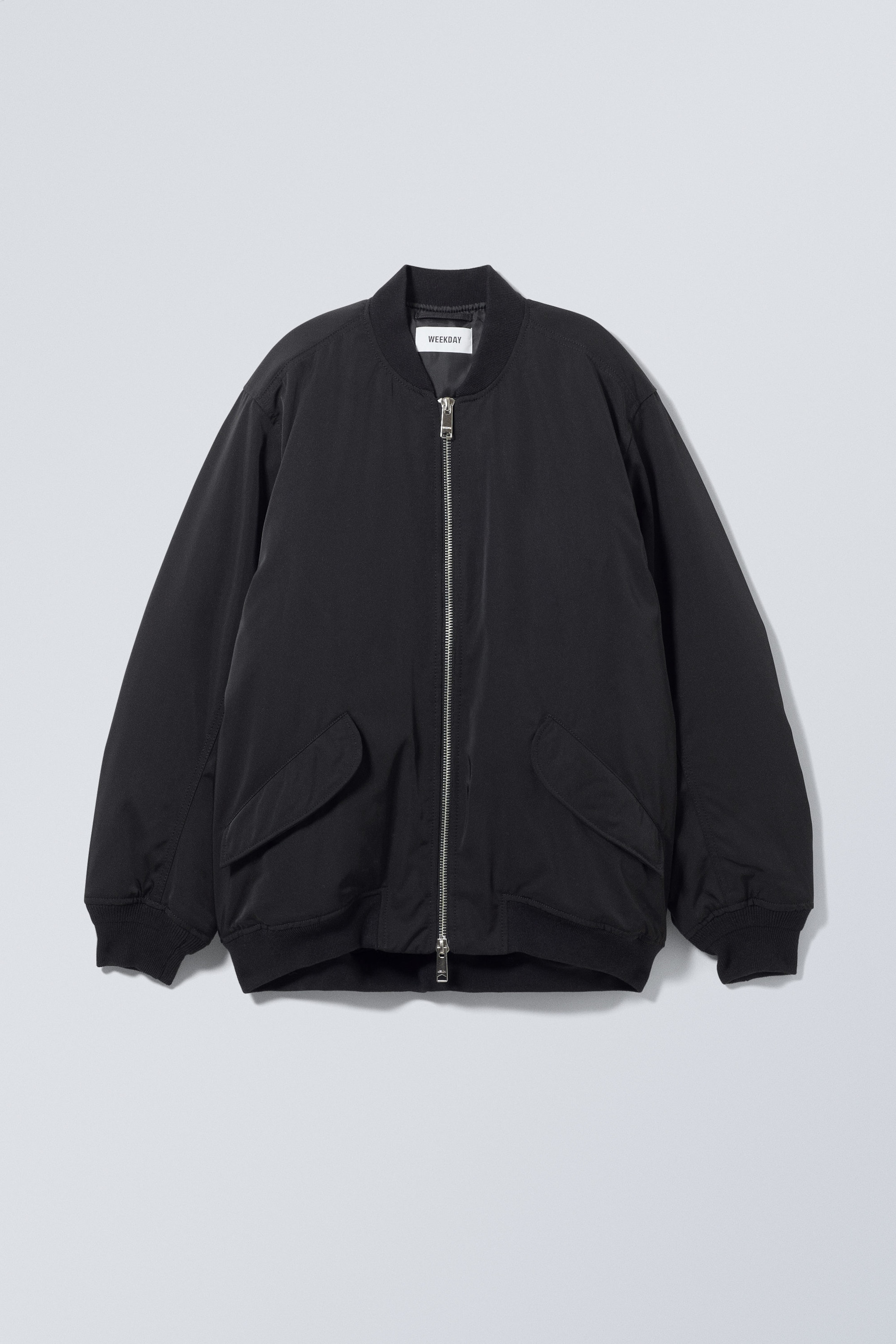 Noir - Bomber oversize Lui - 0