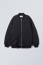 Noir - Bomber oversize Lui - 0