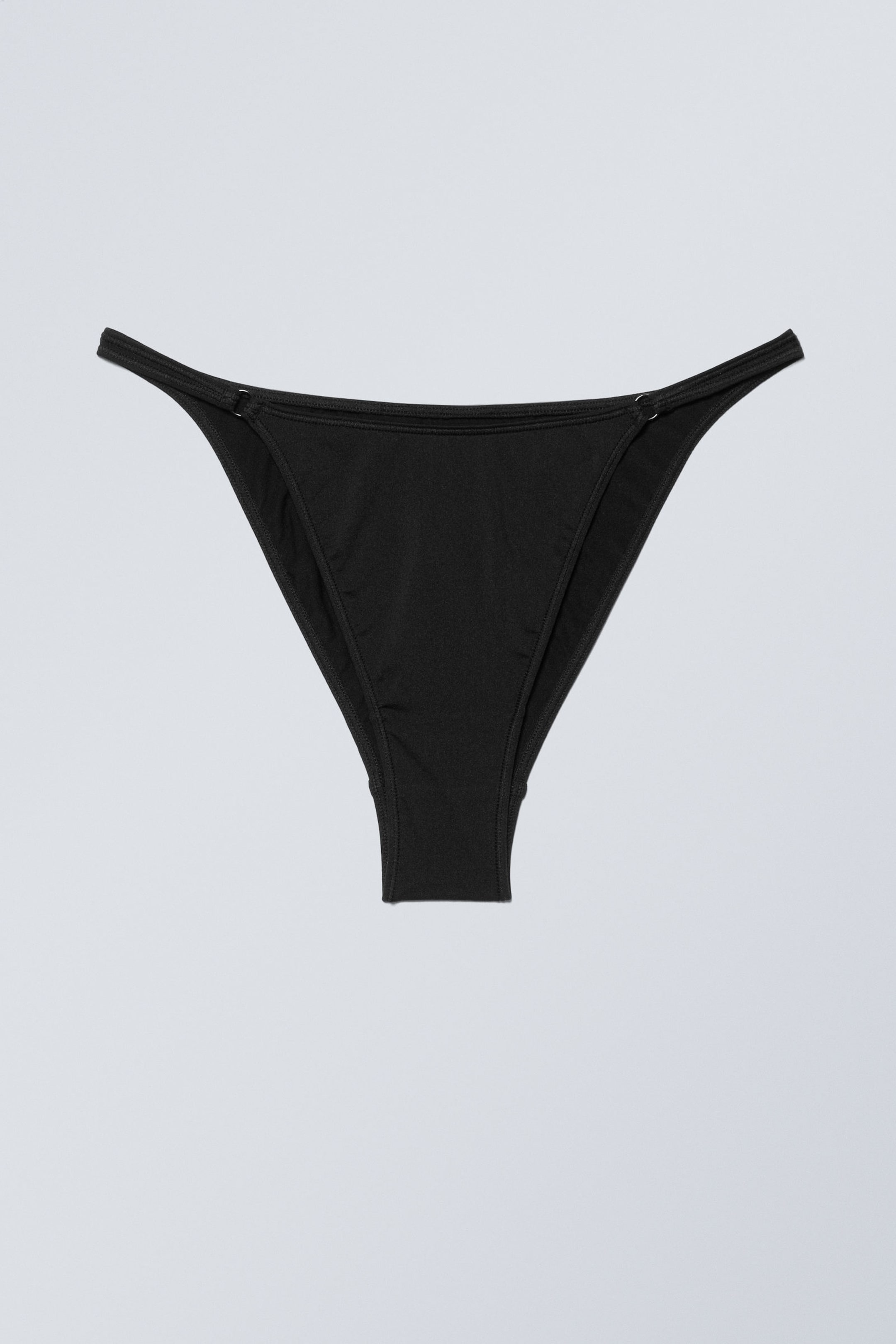 Schwarz - Brazilian-Slip im Tangaschnitt Carly - 0