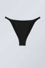 Schwarz - Brazilian-Slip im Tangaschnitt Carly - 0