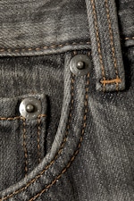 Mine Grey - Donkergrijs - Sphere Low Rise Loose Straight Jeans - 1