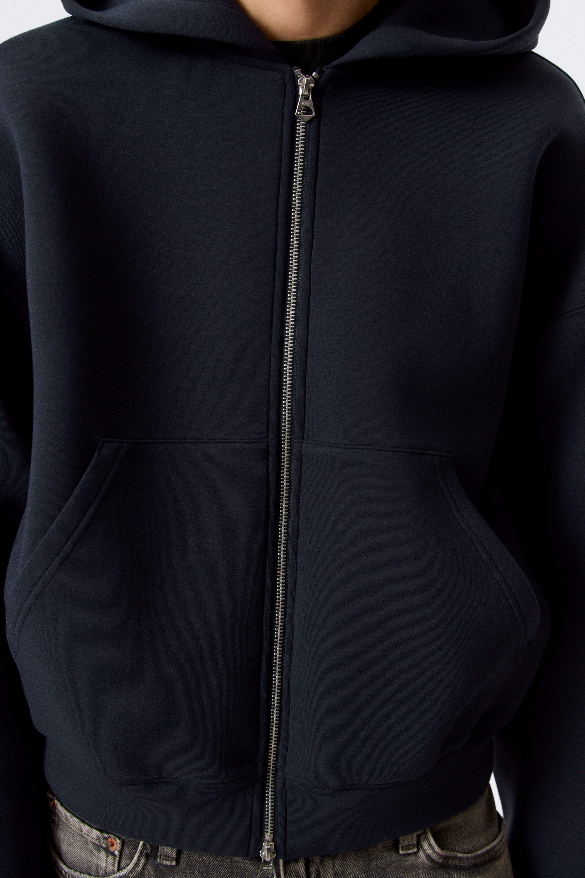 Dark Blue - Simon Scuba Zip Hoodie - 4