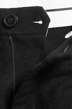 Black - Uno Loose Wool-Blend Suit Trousers - 5