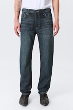 Deep Ocean Blue - Dunkelblau - Klean Mid Waist Regular Straight Leg Jeans - 1