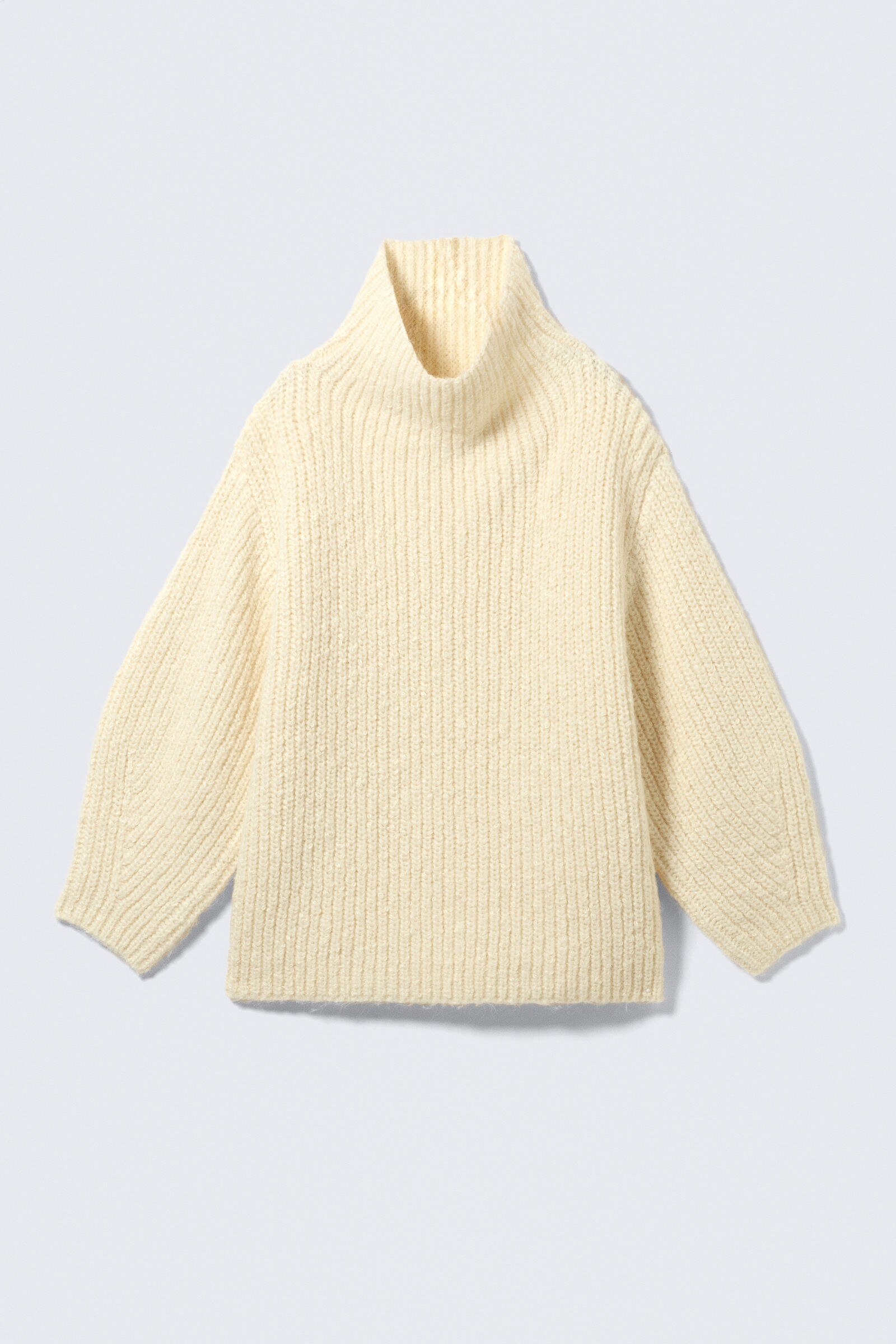Oversized Knitted Turtleneck Sweater