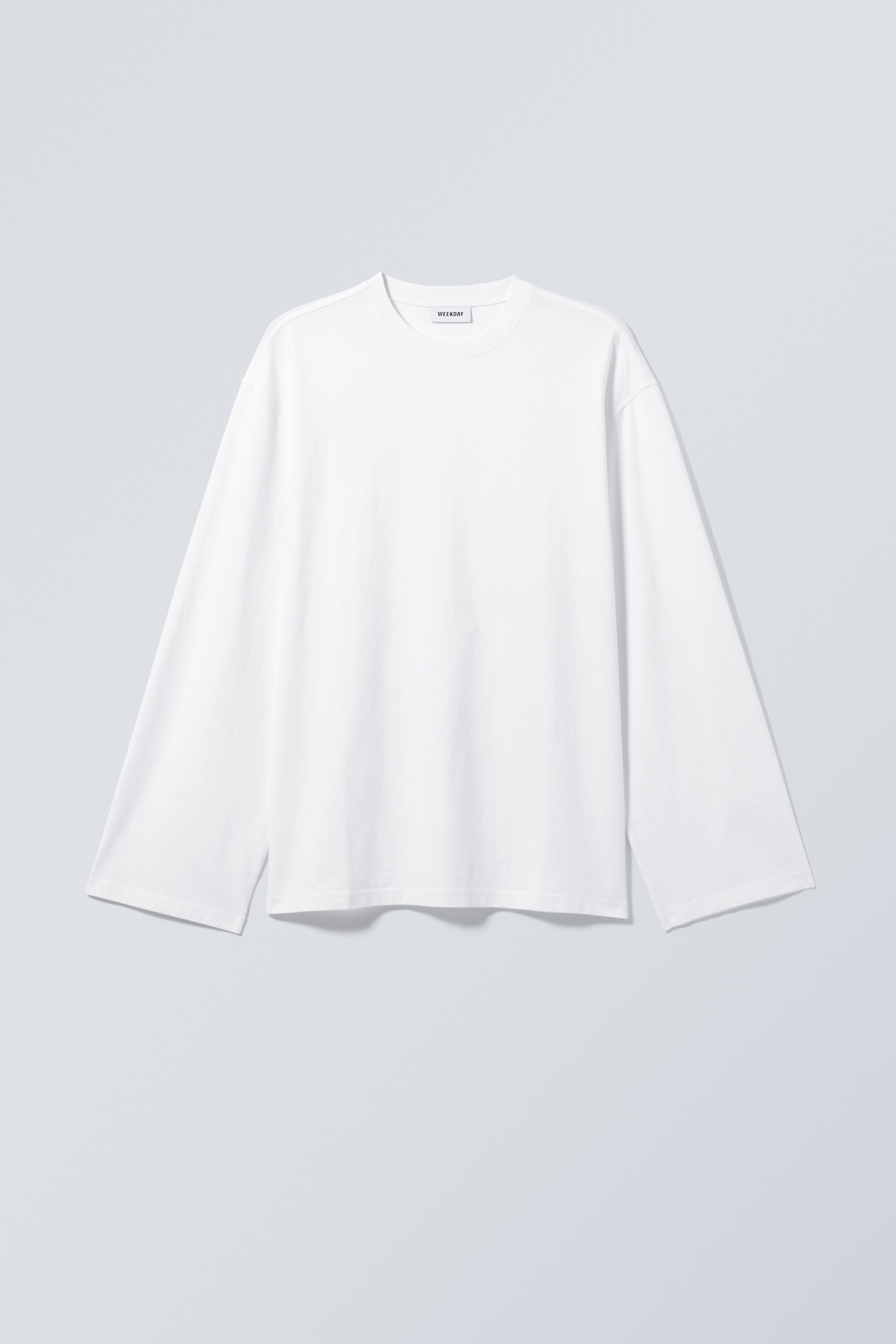 Agrandir l'image: T-shirt à manches longues oversize - Blanc - FEMME | H&M FR 4