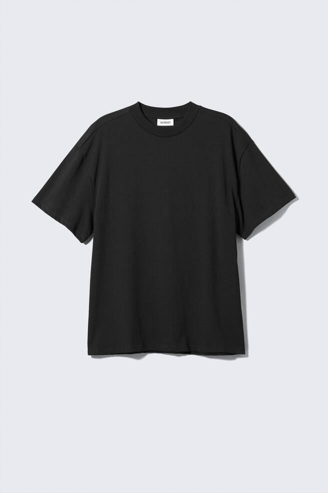 Great Heavyweight T-shirt - Czarny - 1