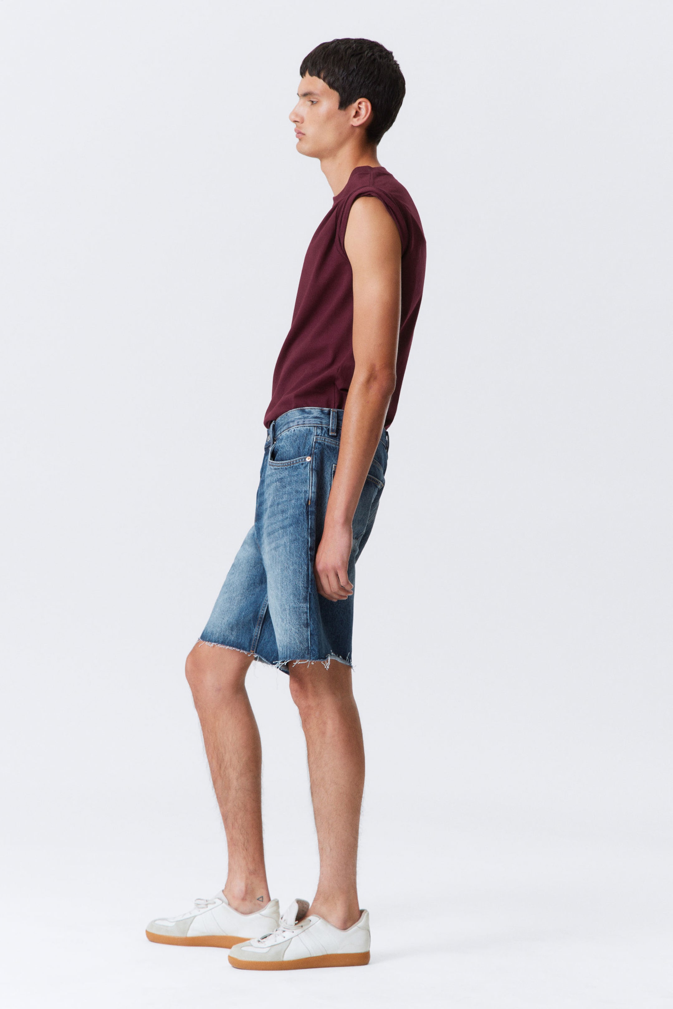 Spinel blue - Galaxy denim short - 2
