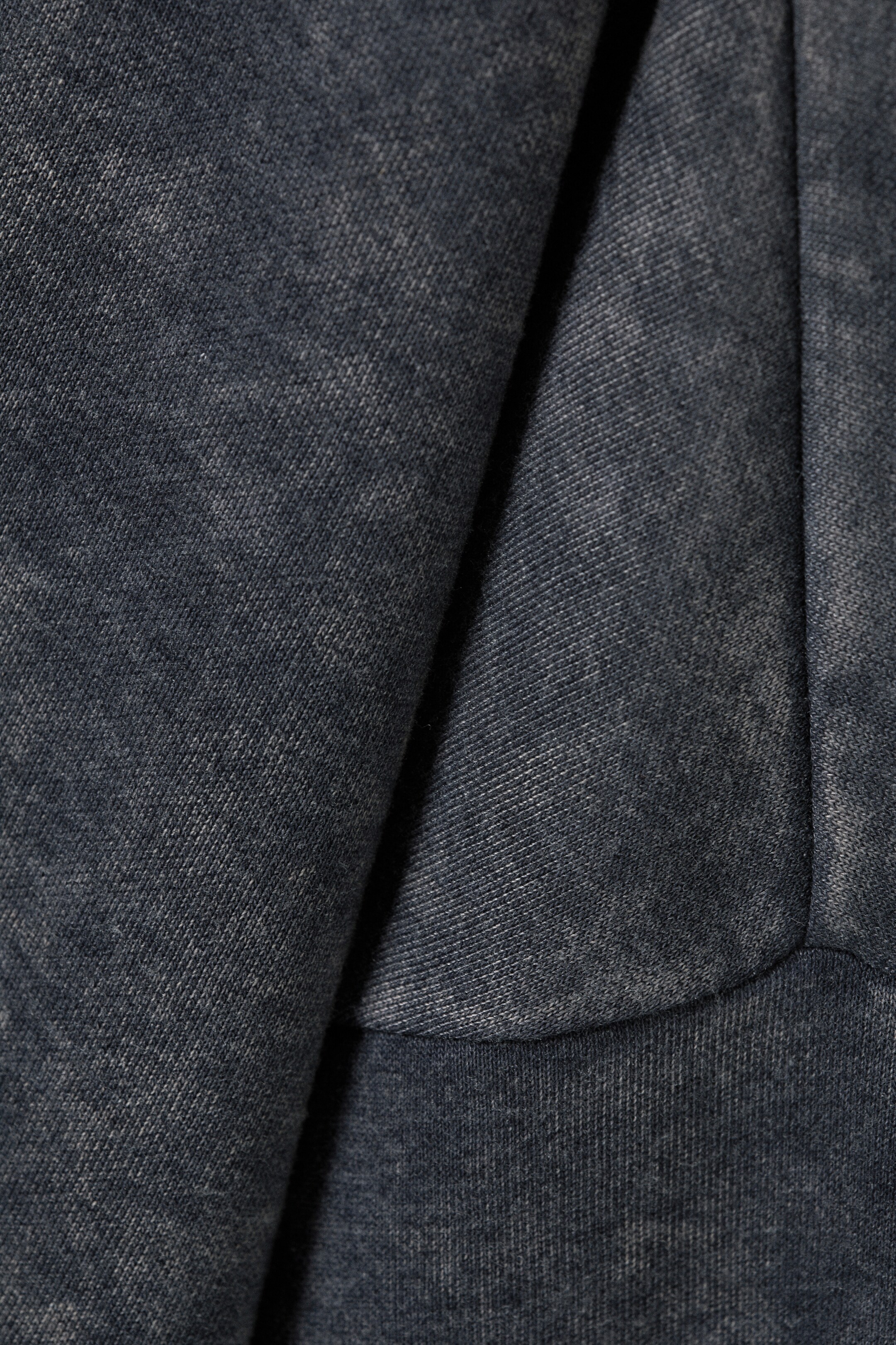 Zobrazit větší obrázek: Long-Sleeved Oversized Slouchy Sweatshirt - Washed Dark Blue - MUŽI | H&M CZ 2