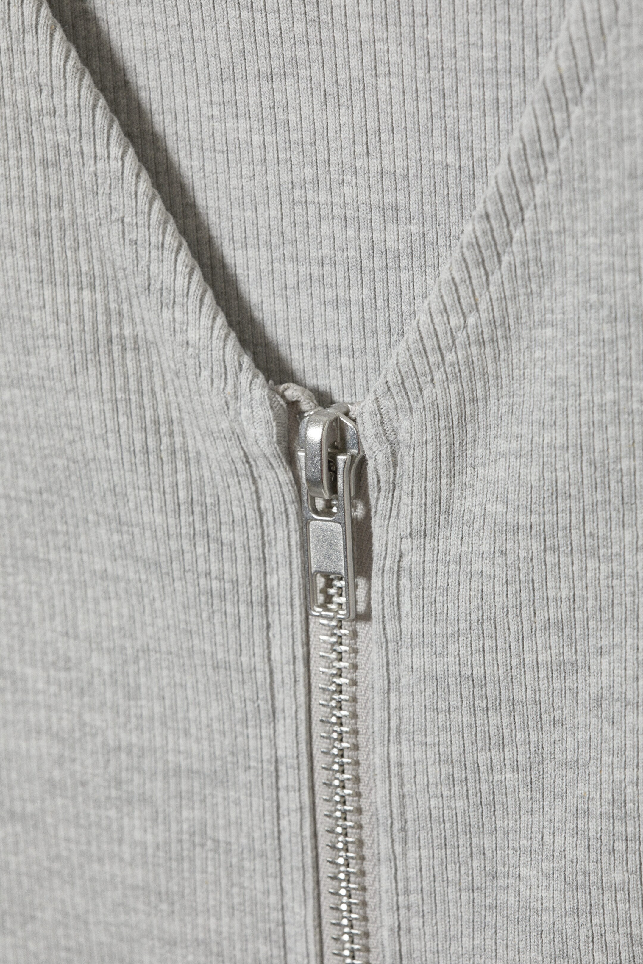 Dusty Grey - Let Tight Zip Vest - 1