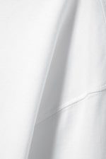 Blanc - T-shirt coton carré manches longues - 4