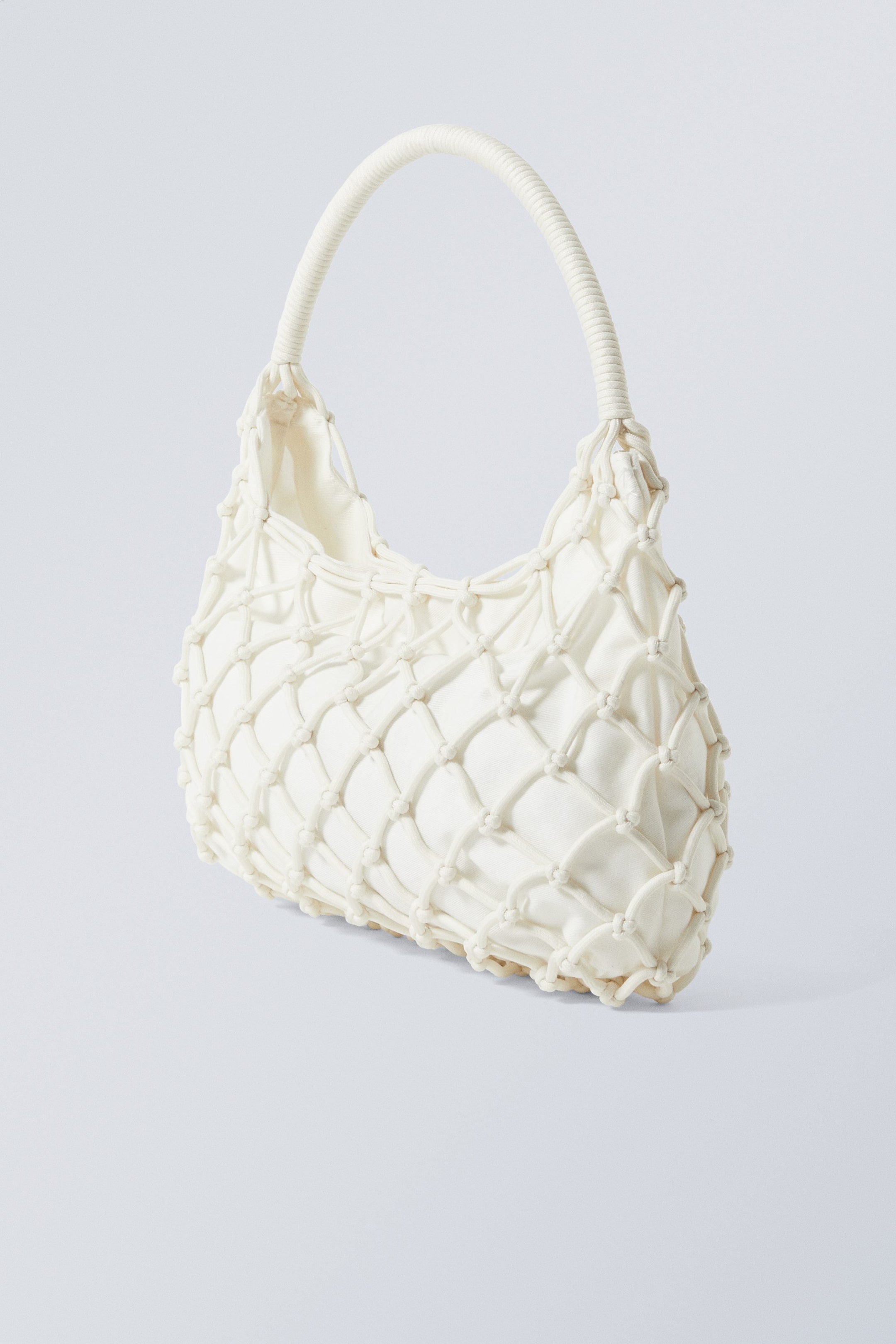 White - Nomi Net Handbag - 1