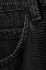 Verwaschenes Schwarz - CM x LB Looser Washed Black Unisex Jeans - 1