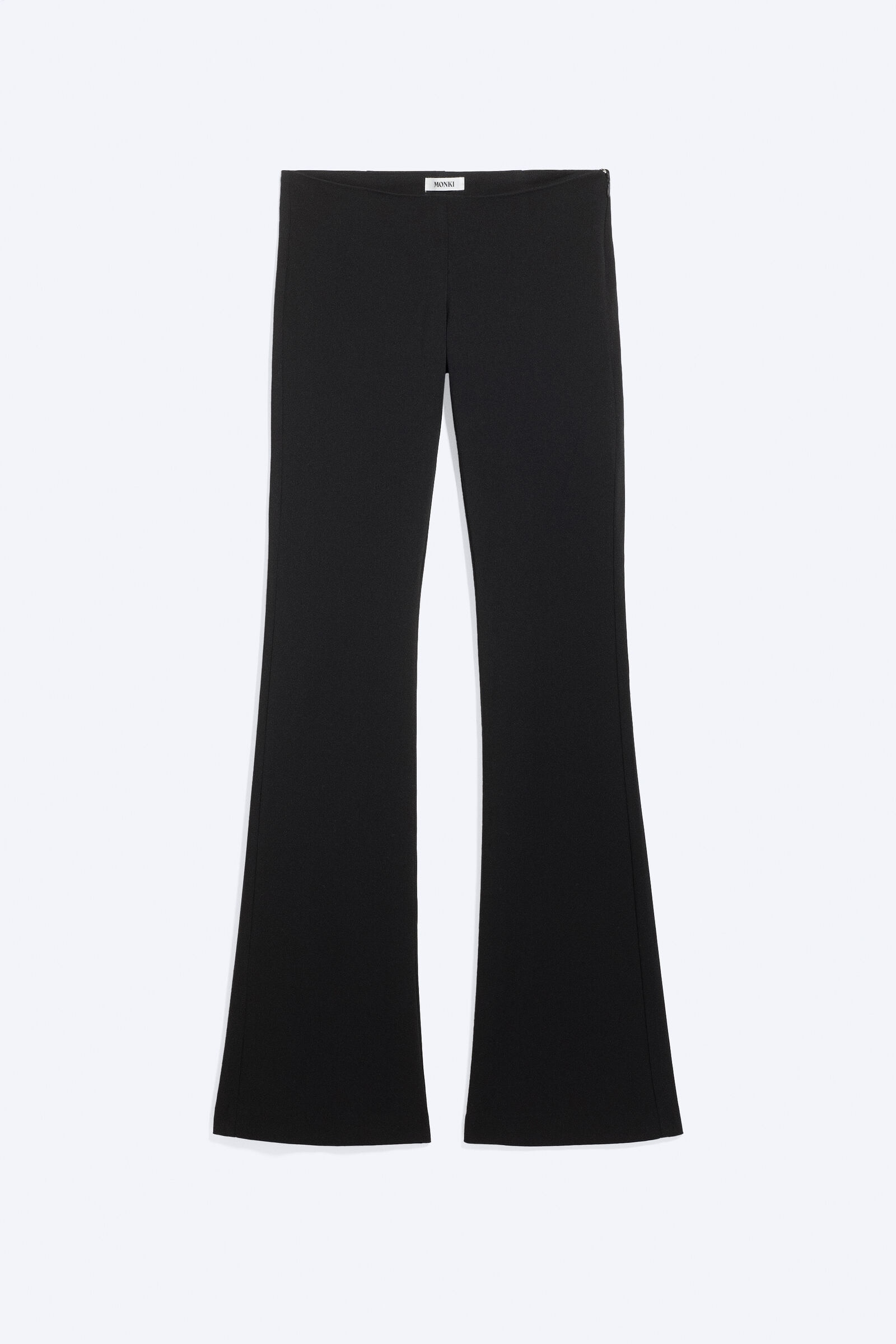 Low rise bootcut trouser