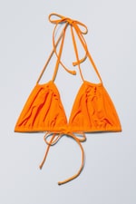 Tangerine - Haut de bikini à nouer Breeze - 1