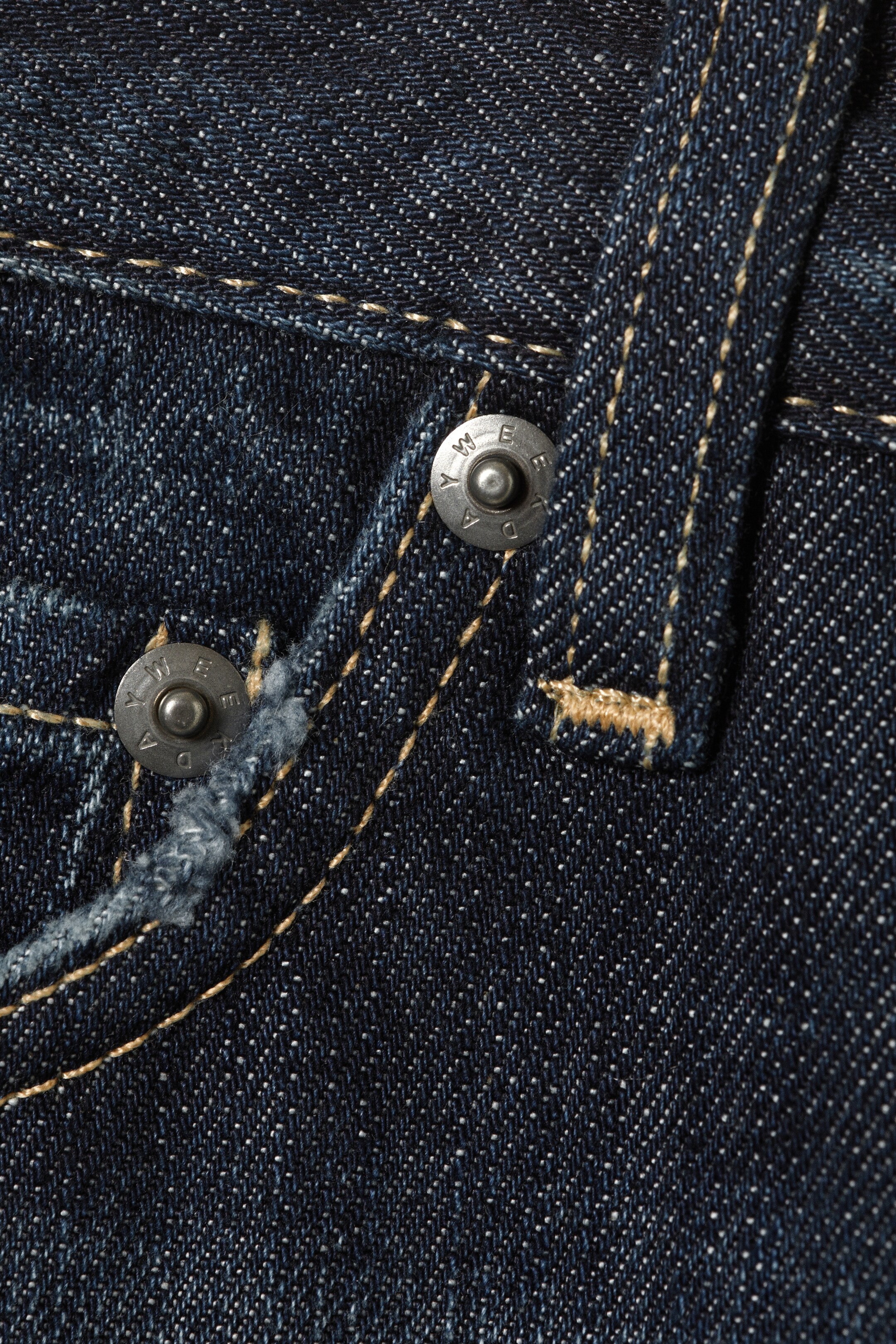 View larger image: Ray Relaxed Tapered Leg Jeans - Deep Sea Blue - Dark Blue - Men | H&M GB 7
