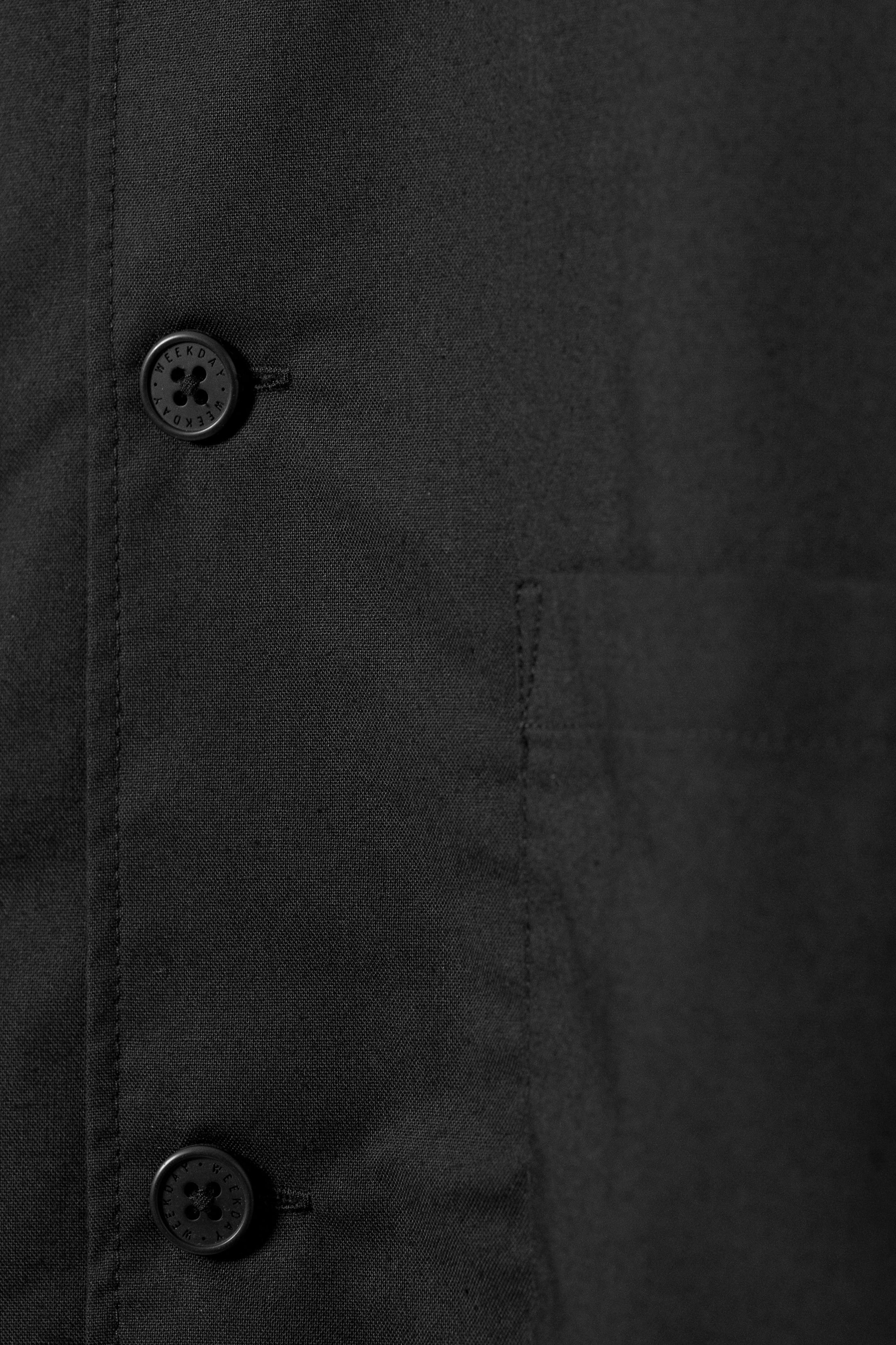 Black - Milan Relaxed Workwear Shirt - 1