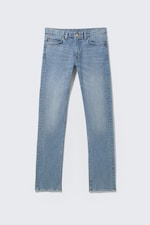 US Blue - Bleu clair - Jean évasé ajusté taille basse Issue - 4