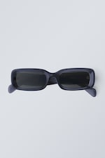 Transparentes Mitternachtsblau - Sonnenbrille Cruise mit eckigen Gläsern - 0