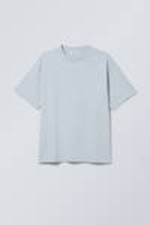 Light Dusty Blue - Great Boxy Heavyweight T-Shirt - 0