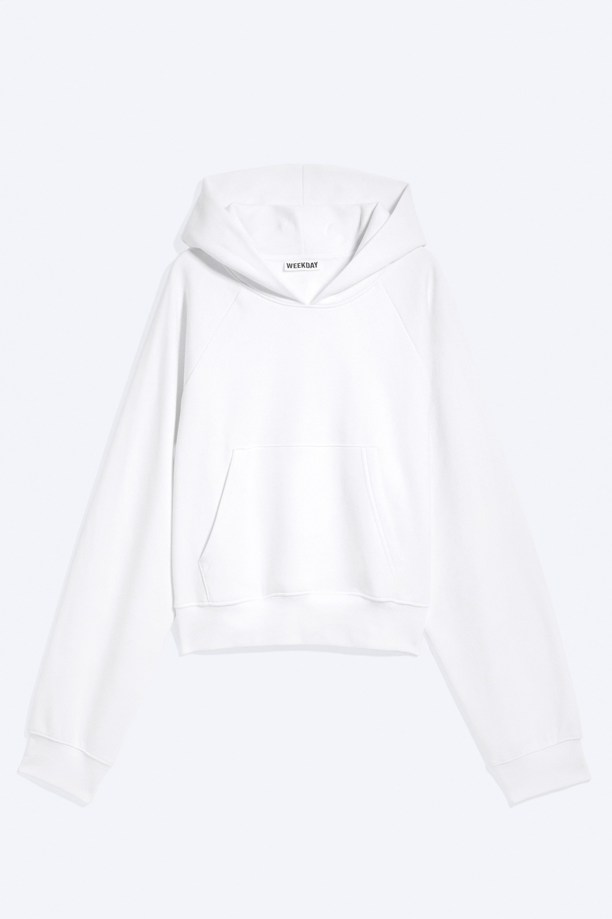 Capuchonsweater met raglanmouwen - Regular Fit - Gebroken wit/Zwart