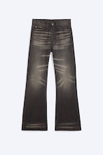 Vintage Black - Dark Black - Boo Bootleg Low Rise Regular Bootcut Jeans - 4
