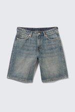 Arizona Blue - Mittelblau - Monterey Low Rise Denim Shorts - 0