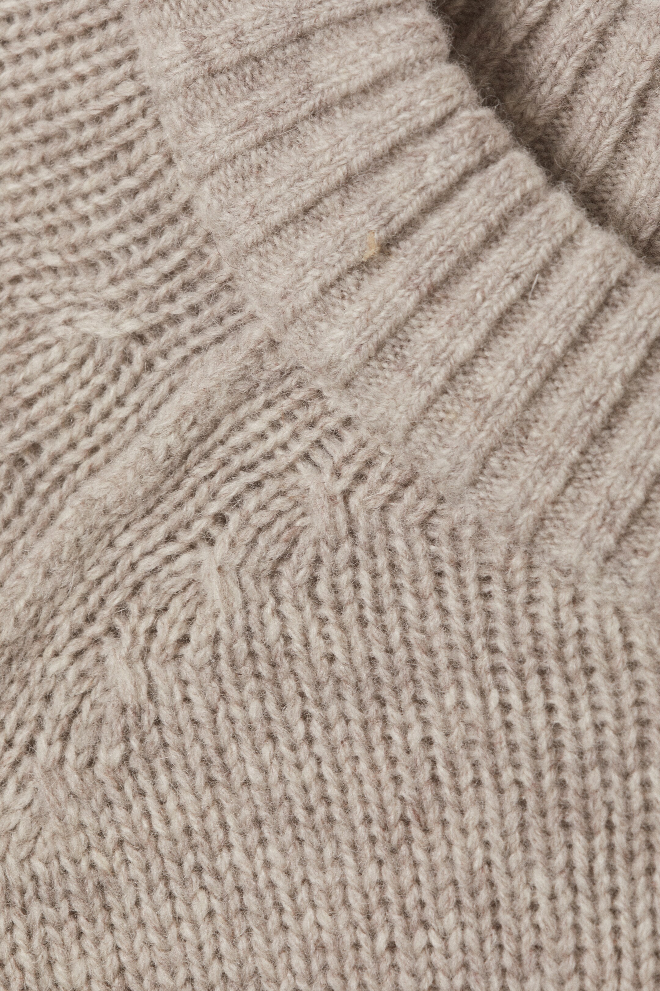 Ver imagen más grande: Jersey de lana de punto - Gris - MUJER | H&M ES 5