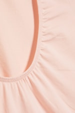 Pêche poudré clair - T-shirt court avec dos ajouré - 5