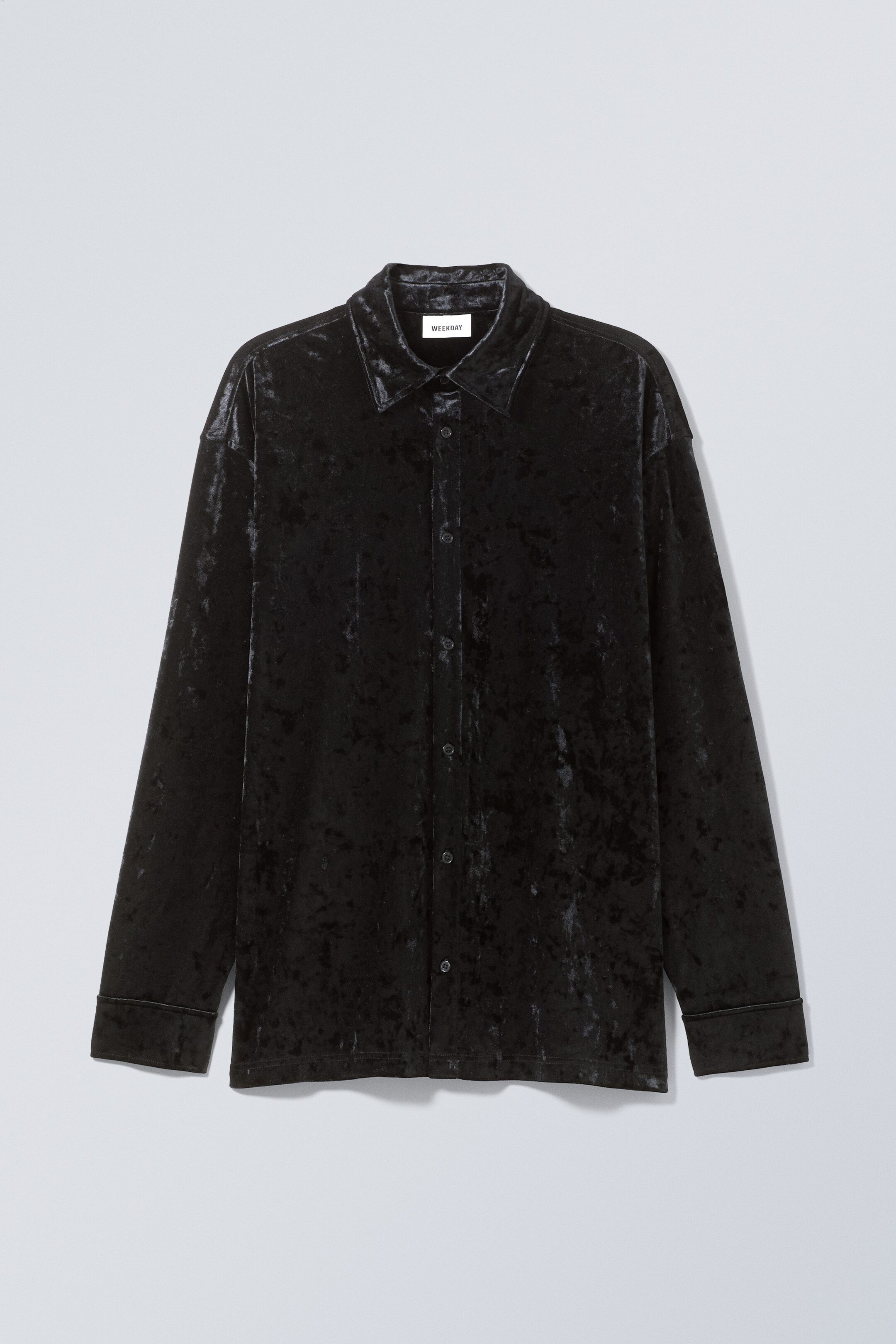 Black - Lesley Velvet Shirt - 0