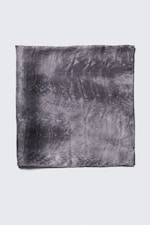 Black - Printed Square Scarf - 2