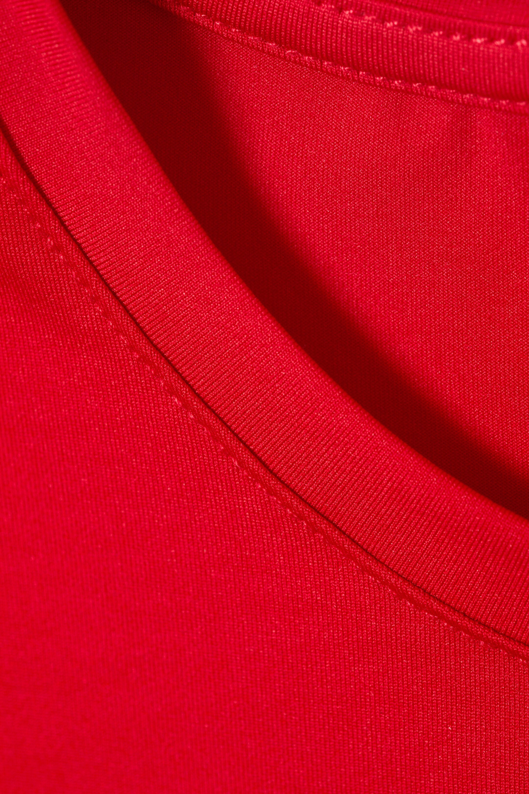 Bright Red - Fine T-shirt - 1
