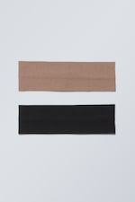 Light Mole Black - 2-pack Headbands - 0