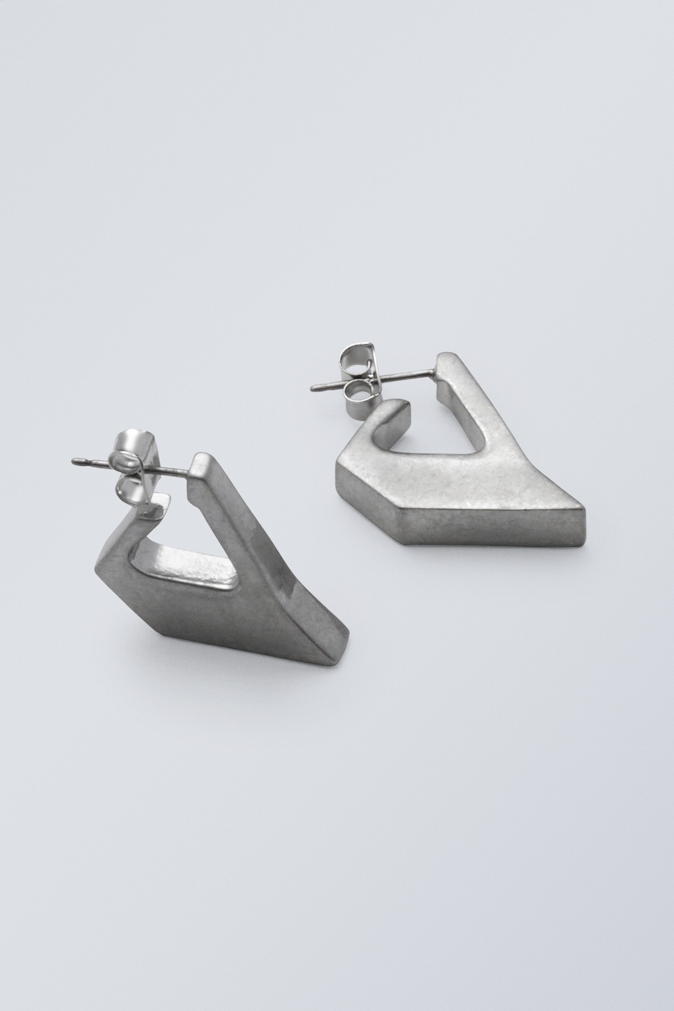 Silver - Kate Earrings - 0