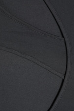 Dunkelgrau - Schmal geschnittenes Tanktop mit Cut-outs - 5