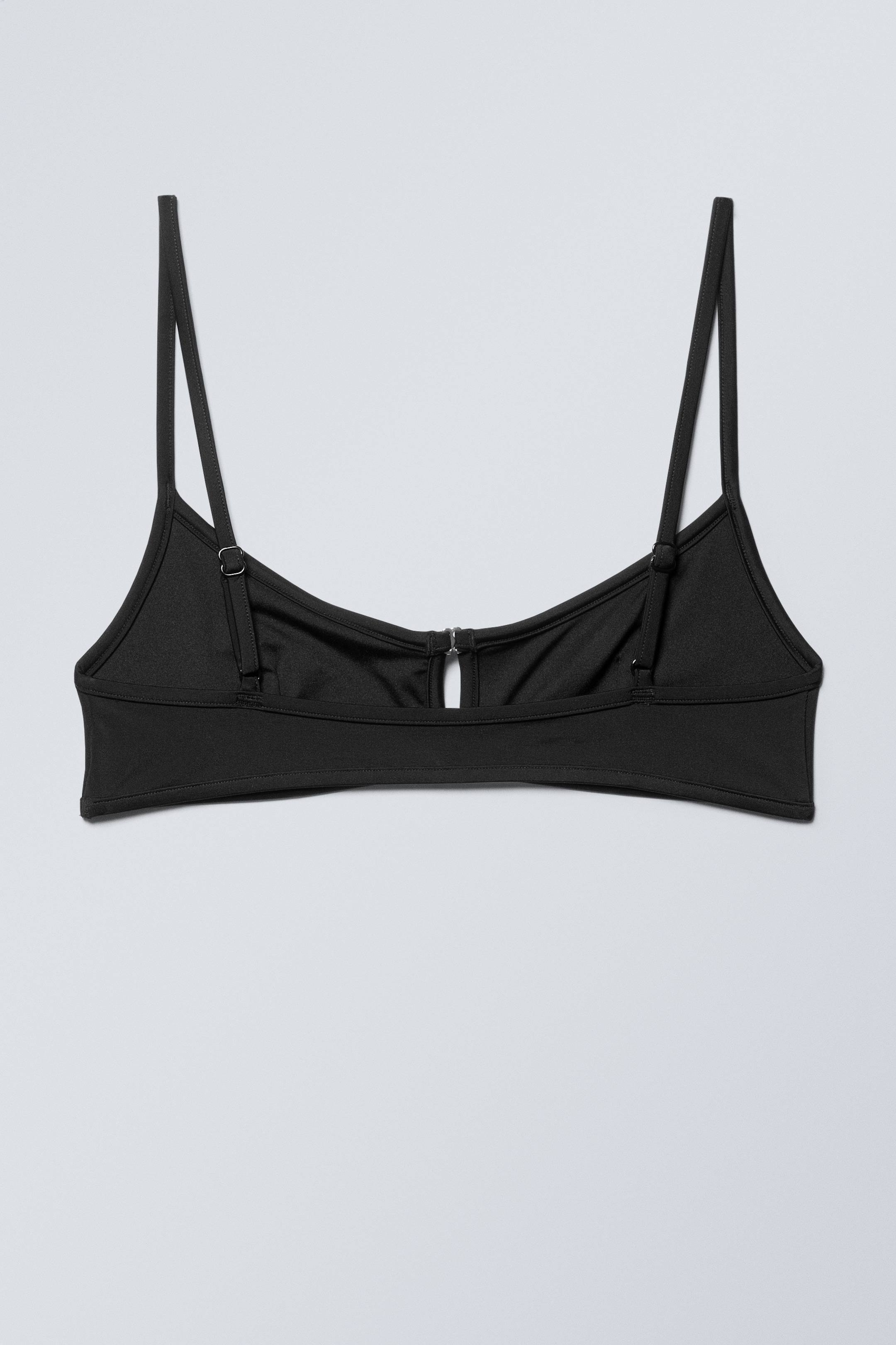 Größeres Bild anzeigen: Bikinioberteil mit vorderem Schnallenverschluss - Schwarz - Ladies | H&M AT 2