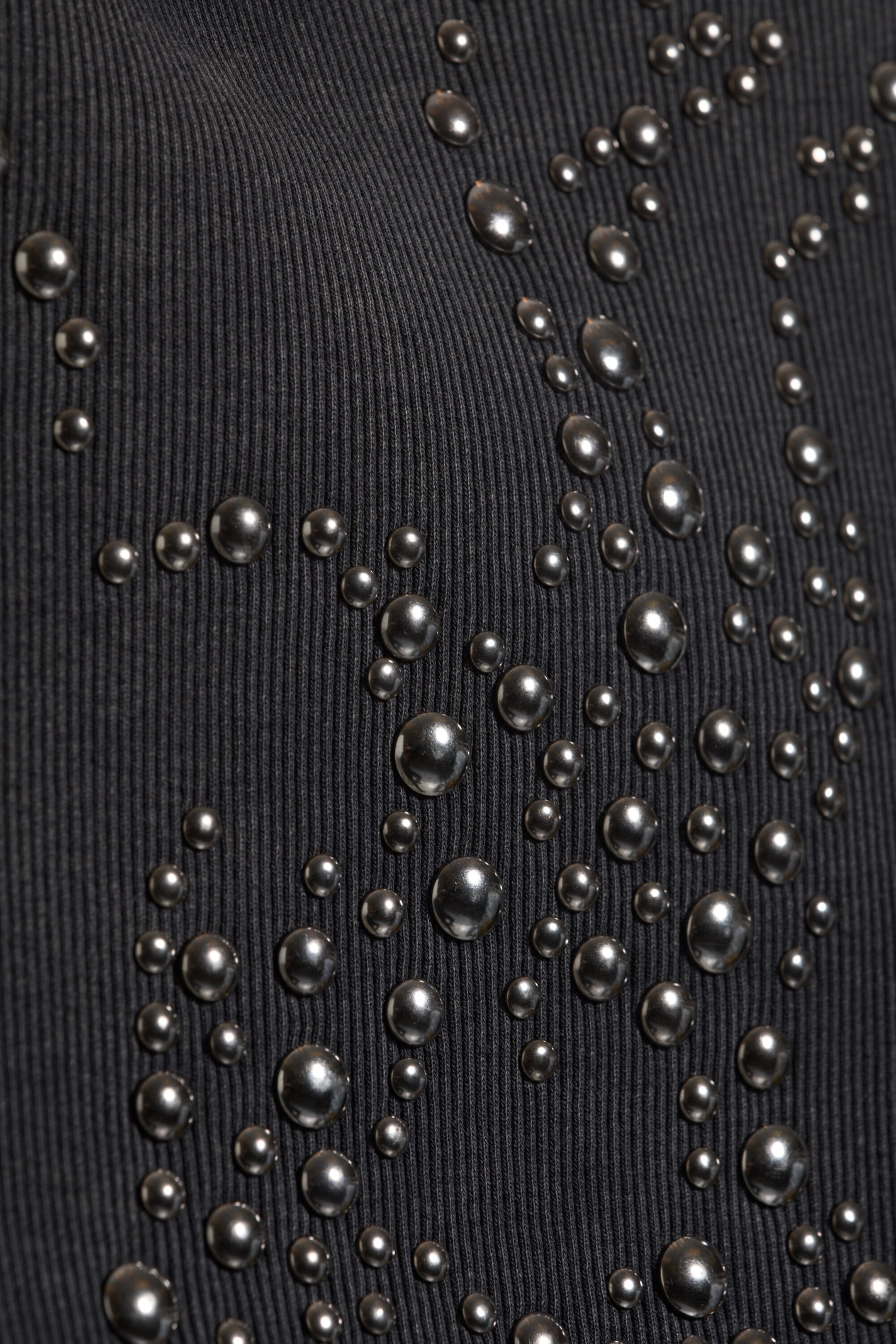 Dark Grey - Studded tank top - 3