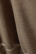 Dark beige - Wash Oversized Sweatshirt - 1