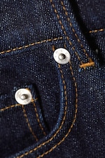 Blue Rinse - Dunkelblau - Low Waist Slim Leg Jeans - 7