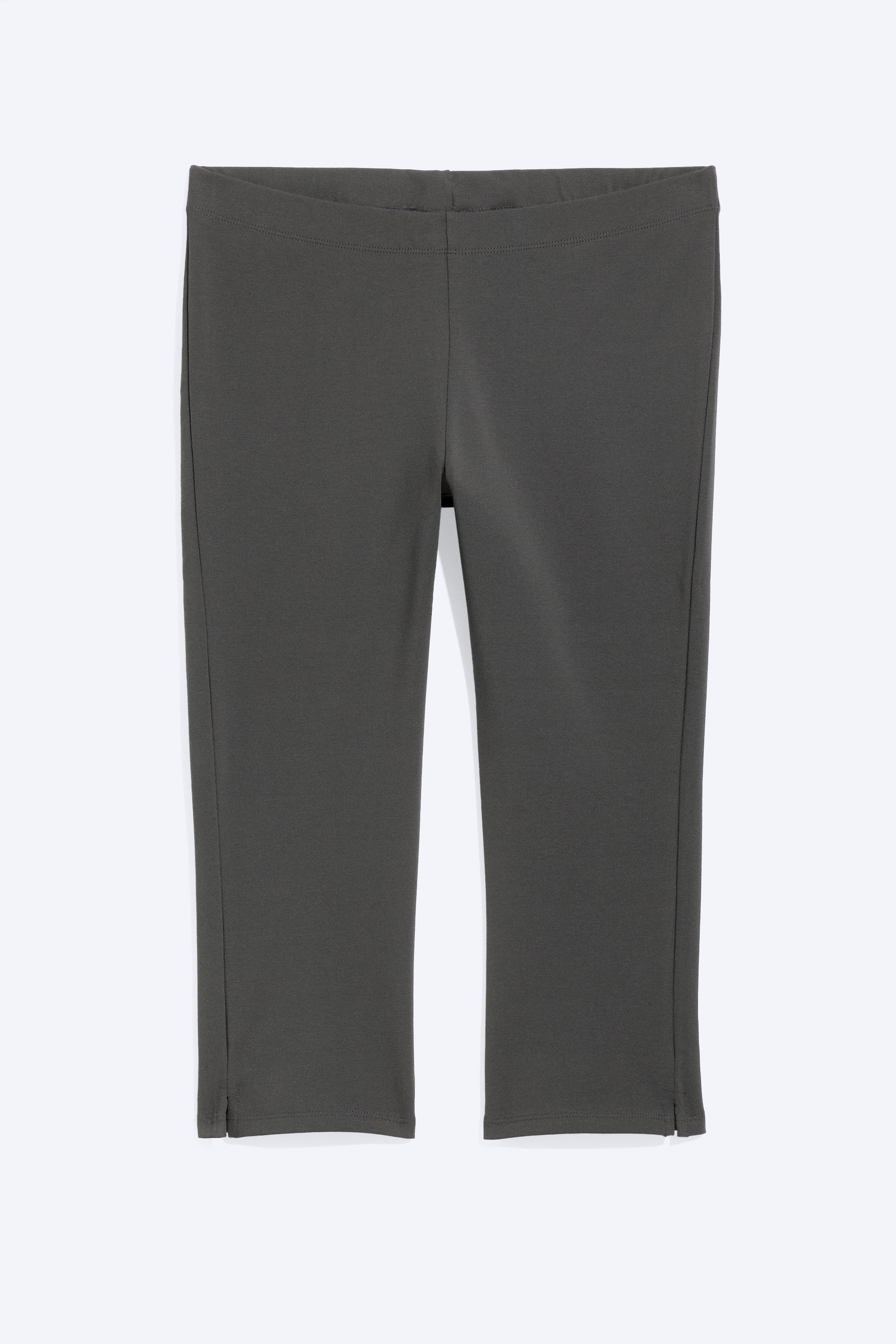 Calças Capri de Cintura Média