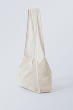 Staubiges Weiß - Netz-Umhängetasche - 1