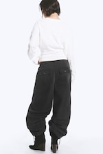 Donkergrijs - Ballonbroek met drawstring - 7